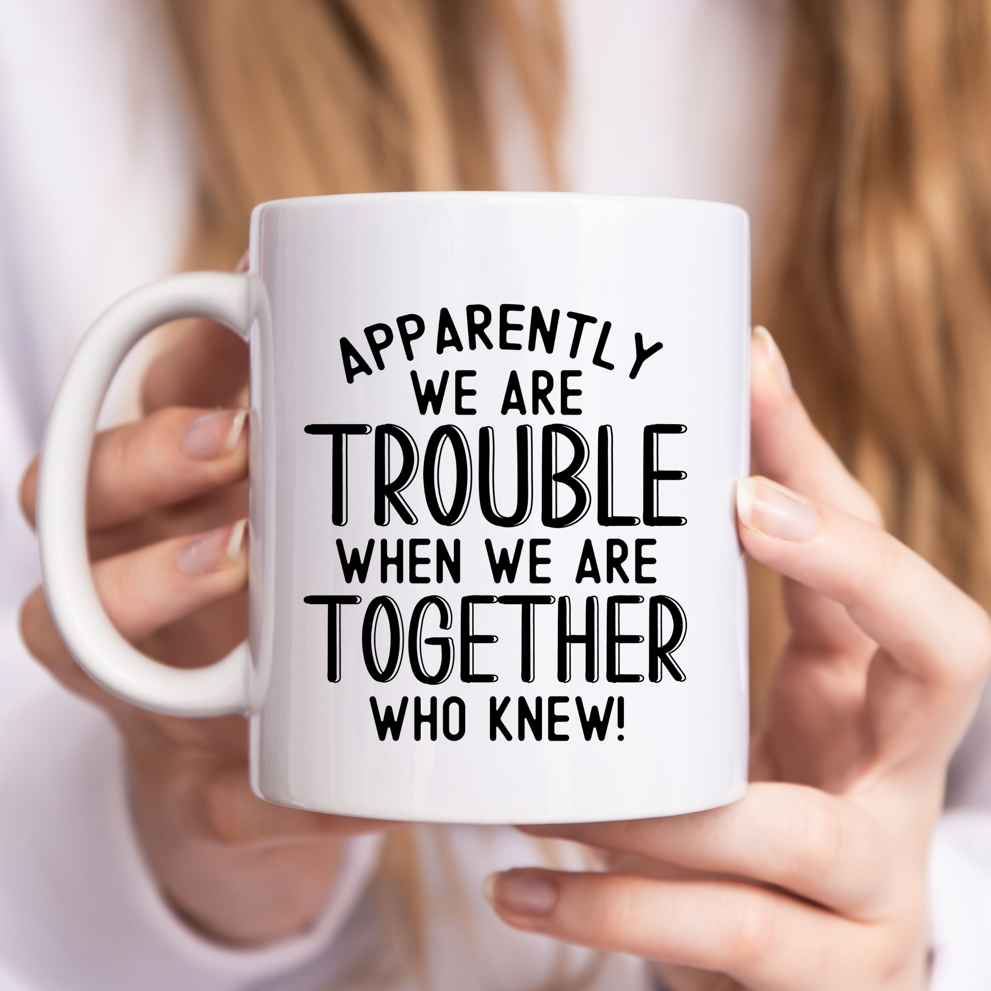 Hello Gorgeous Mugs - Wholesale Koffiemok - Blijkbaar Zijn We Problemen Grappige Koffiemok0