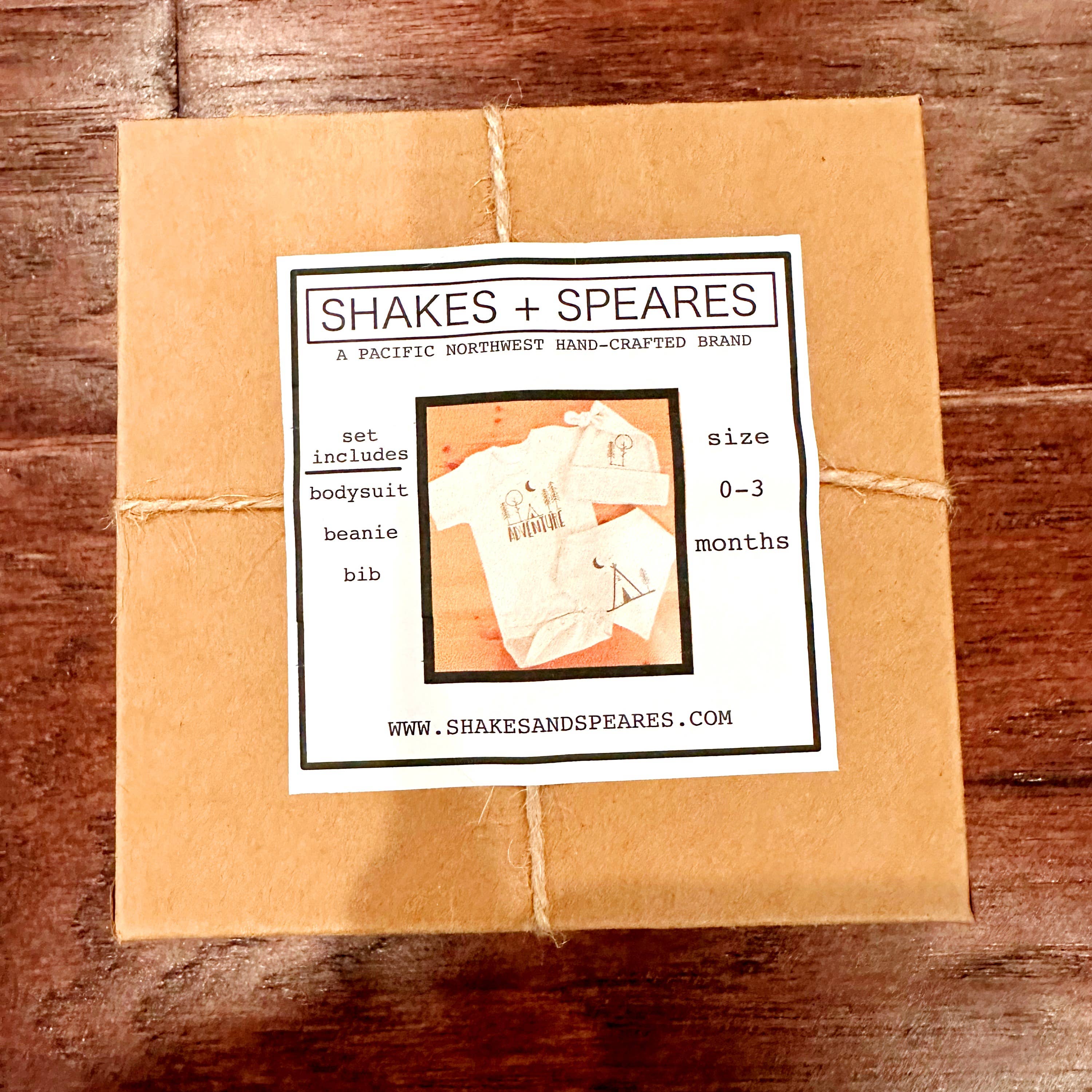 Grey Skies Baby Gift Set - Adventure for wholesale on Faire12