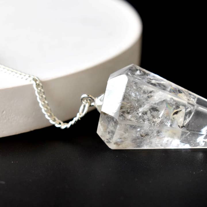 Soothing Crystals - Wholesale Meditation Supplies - Dowsing Pendulum | Crystal Quartz | Faceted & Reiki Pendulum