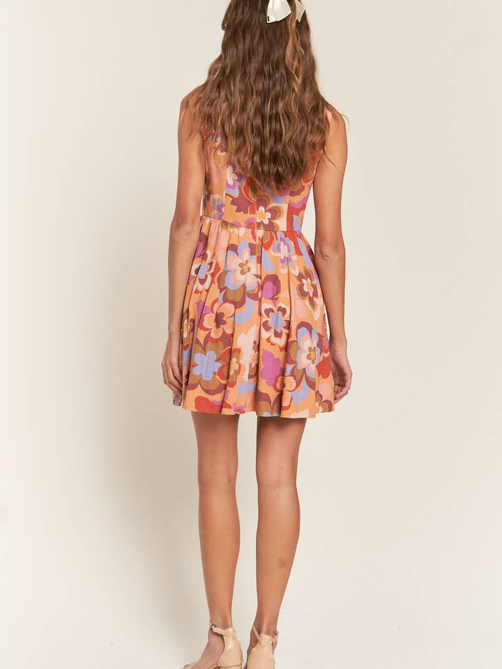 In the Beginning - Wholesale Dress - Women's - Apricot Mini Dress