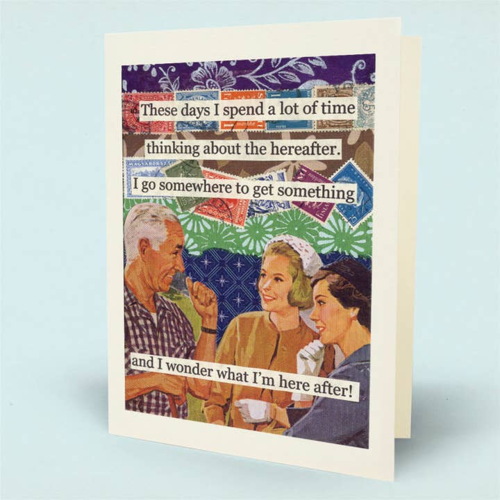 Hereafter Card for wholesale by Mina Lee Studio