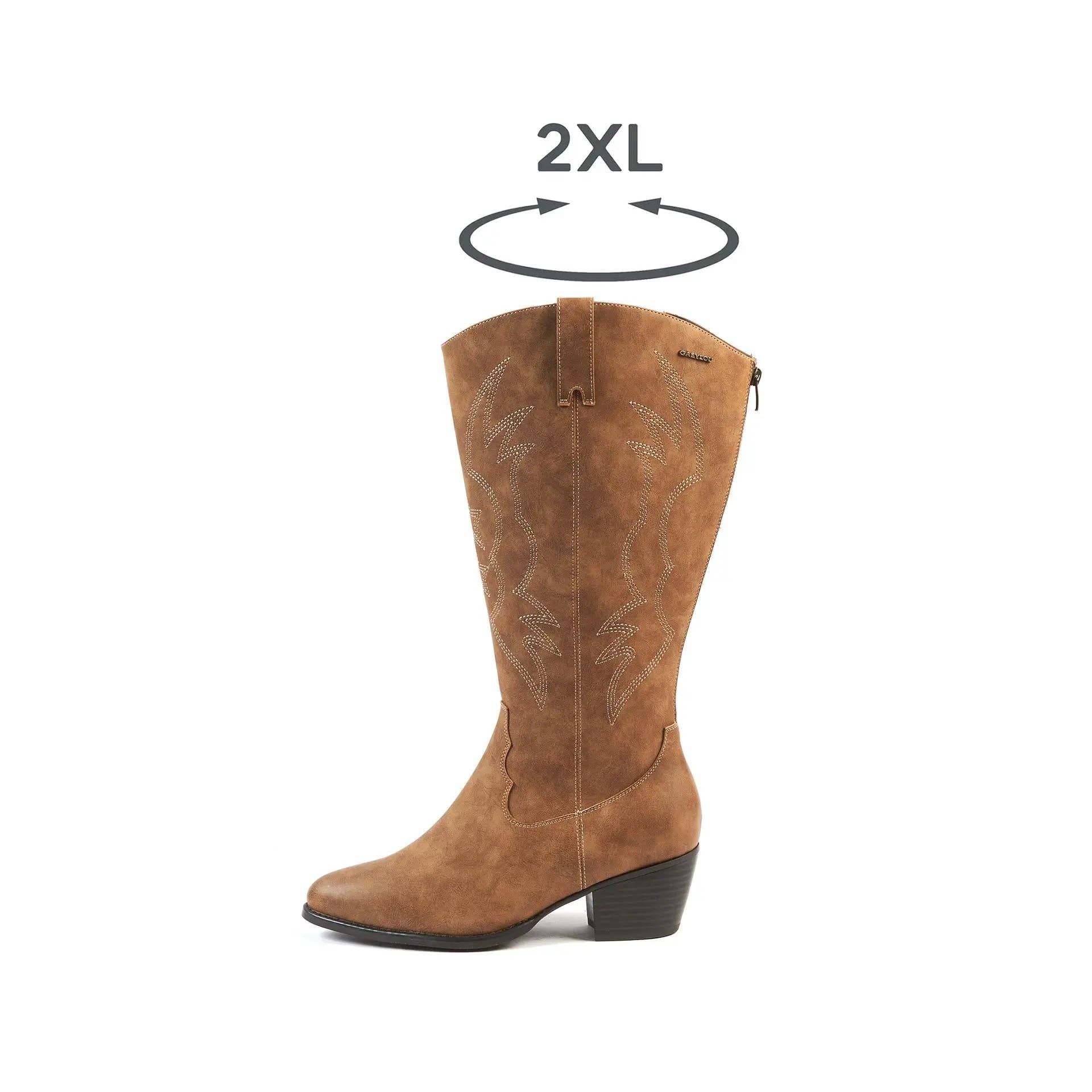 Gabylou - Wholesale Boots - Women's - VARIO Boots 2XL/3XL for wide calves - Irina Model14