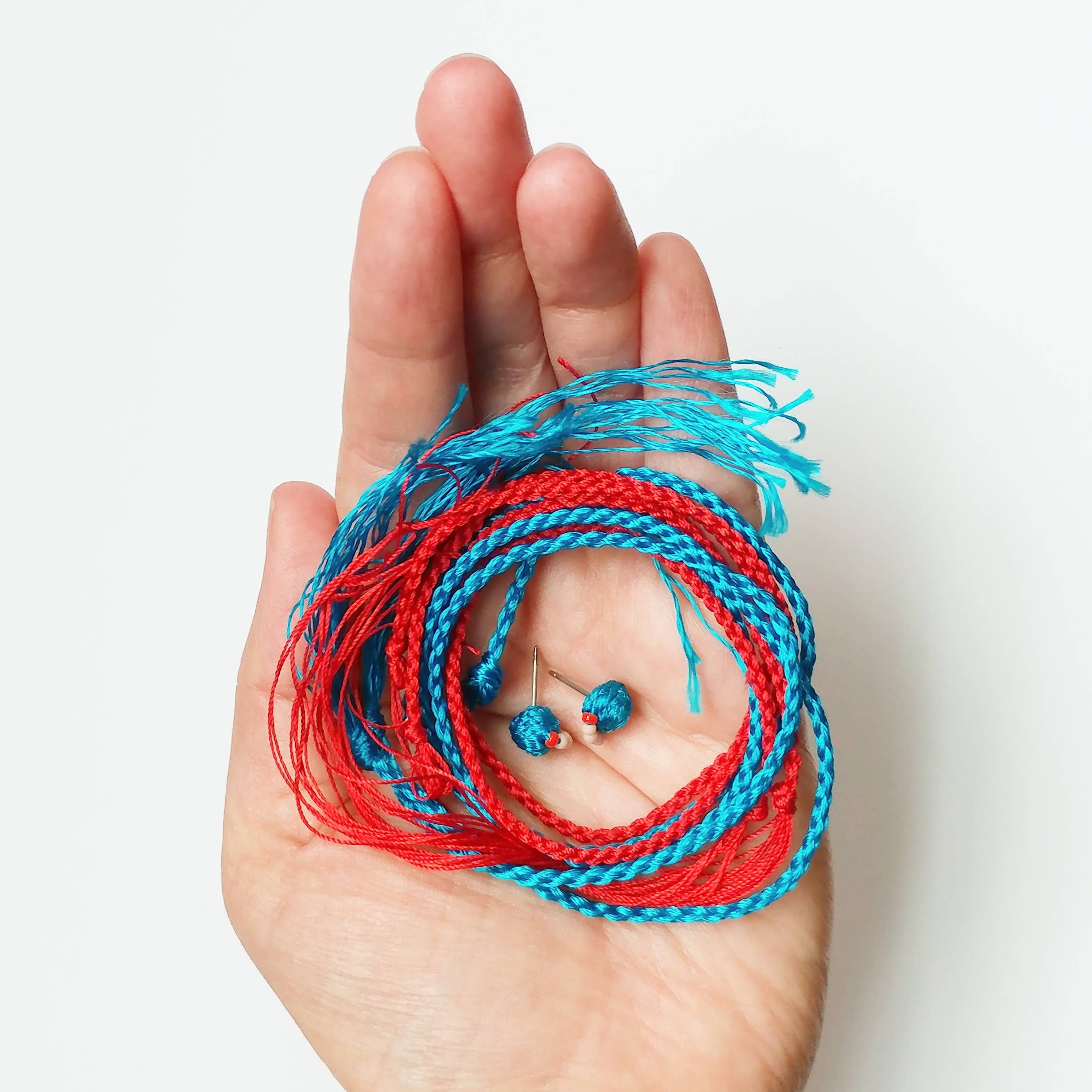 ashdel - Wholesale Stud/Post Earrings - Braid Studs7