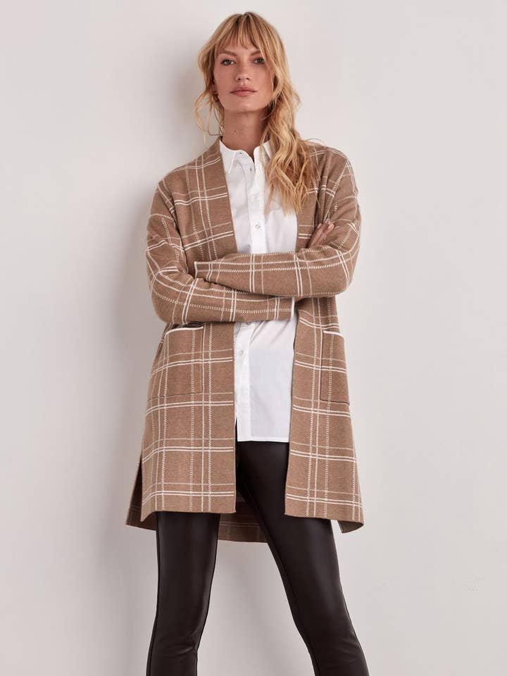 LONG CARDIGAN SWEATER for wholesale by Ellen Tracy