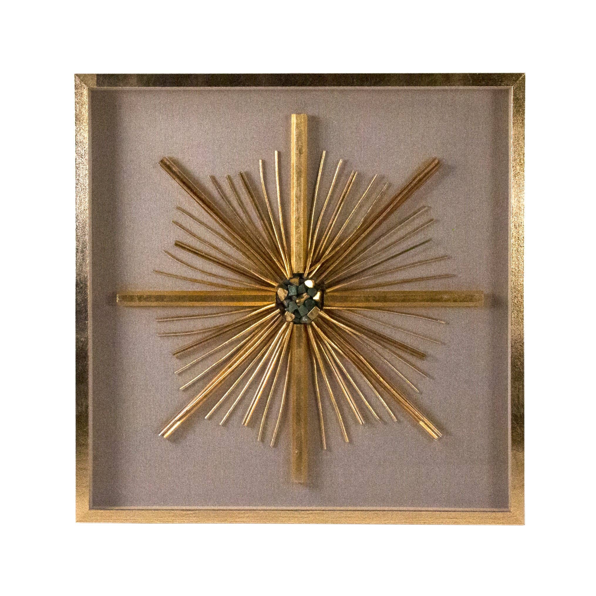 Zentique Inc. - Wholesale Wall Accent - Crystal Sunburst Wall Art0