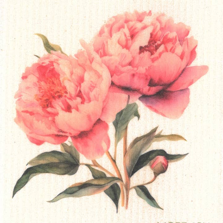 Disktrasa med pionmotiv för wholesale av More Joy Home