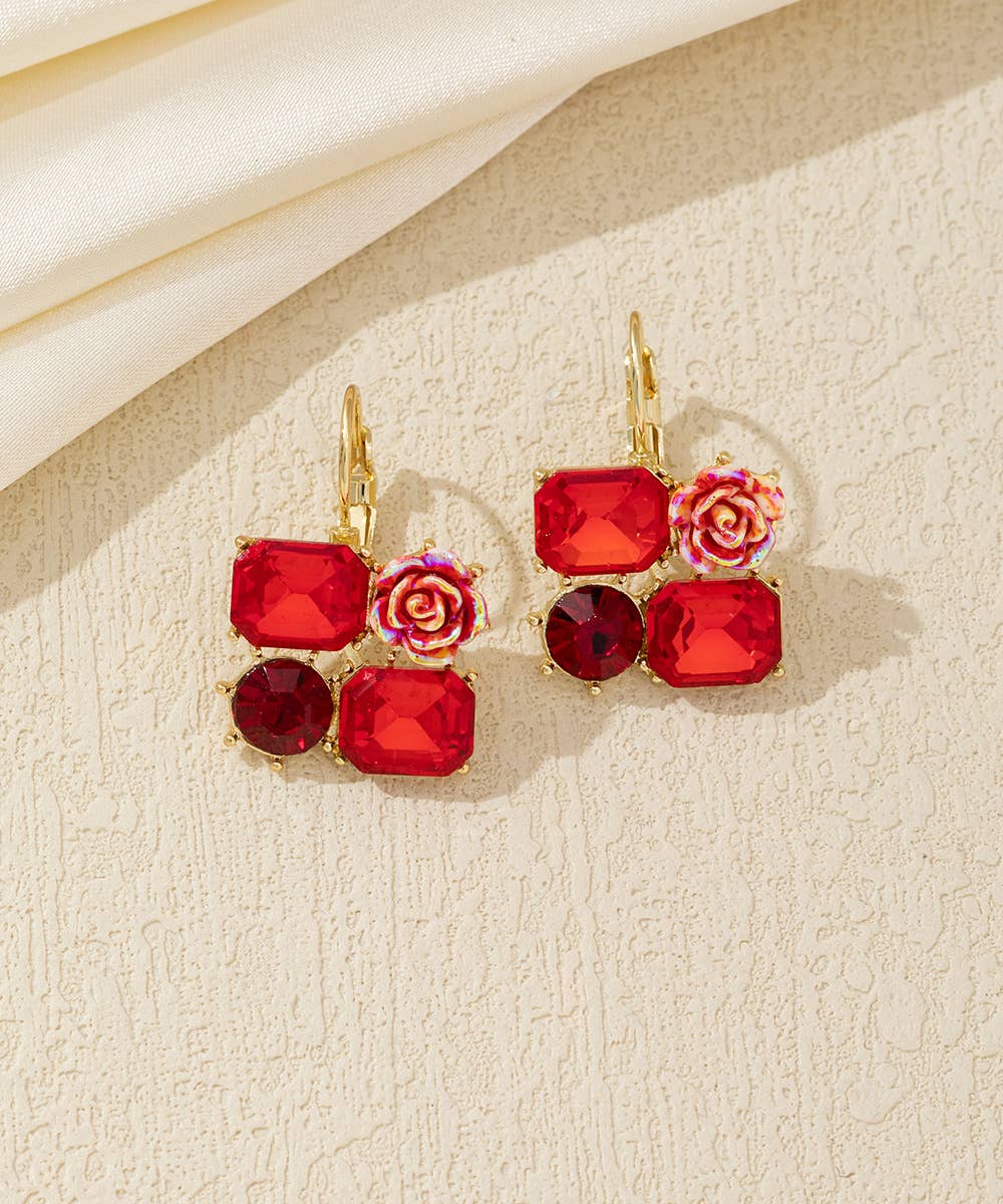 Blossom bijoux - Vendita all'ingrosso Orecchini pendenti - Orecchini pendenti a mosaico – 26AHBOL0481