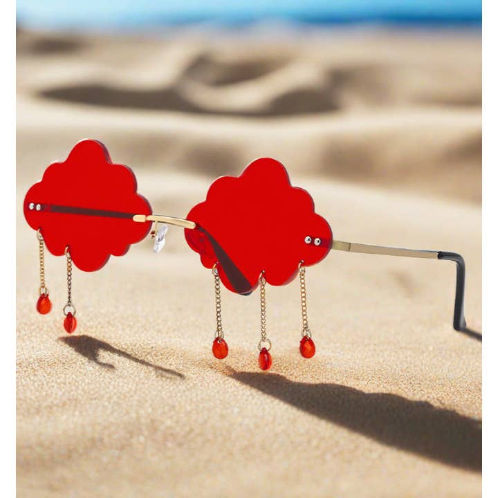 Cloud Design solglasögon Party roliga solglasögon för wholesale av WoodWristCo