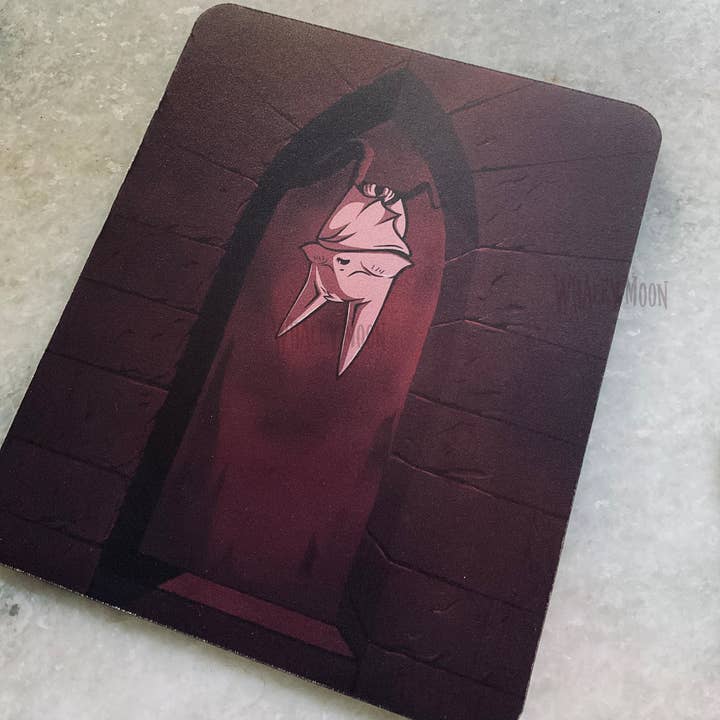 Vampire Bat Mouse pad -Vlad Castle- office gothic decor for wholesale by whaley moon