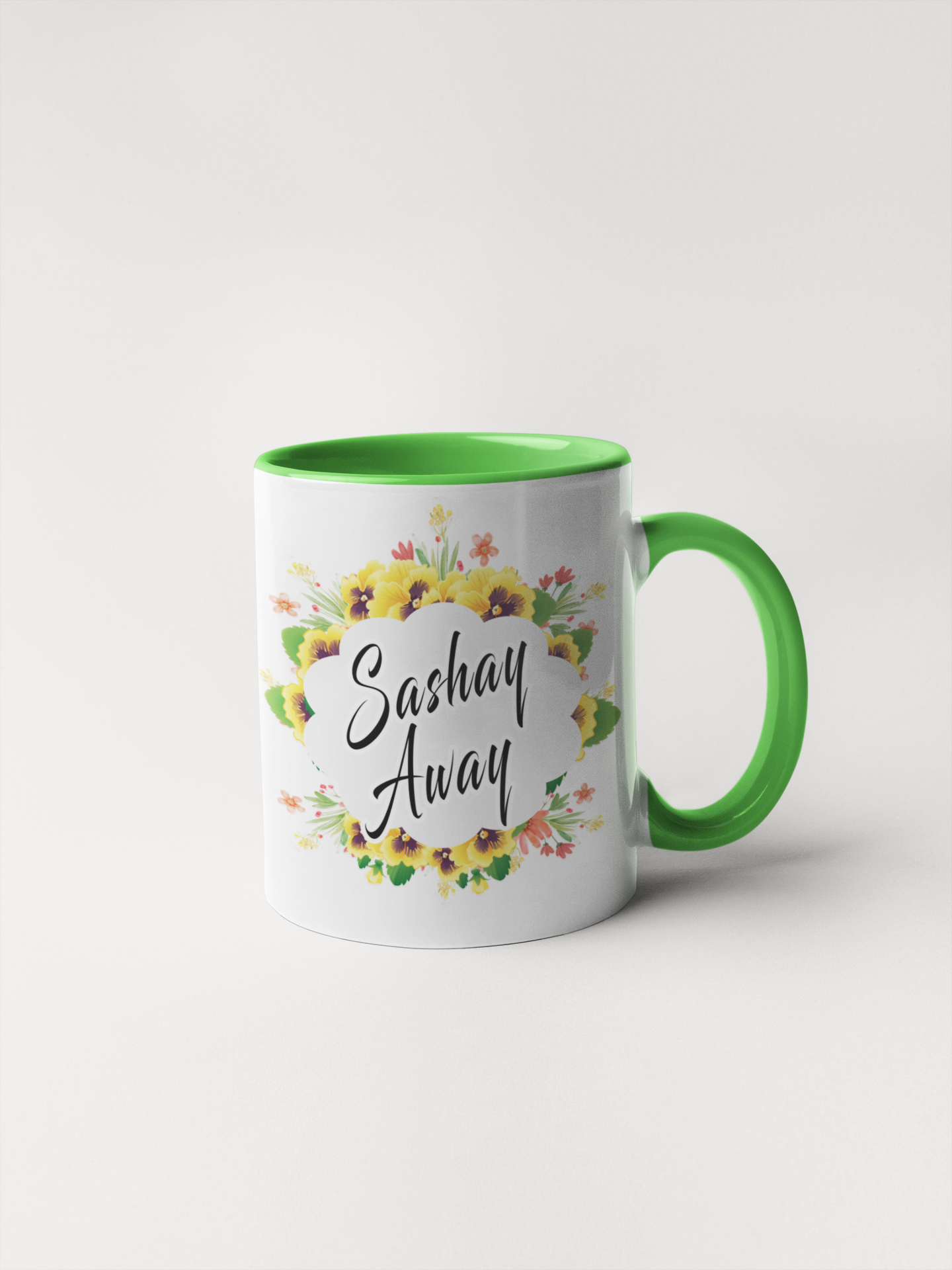 Calm Down Caren - Wholesale Coffee Mug - Sashay Away Coffee Mug - Floral Fancy And Delicate2