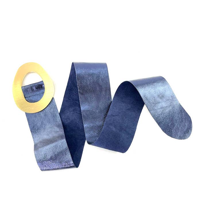 MILANO AMOUR – Großhandel Gürtel – Damen – SADE Laminatgürtel aus echtem Leder, Einheitsgröße, mit Schnalle11