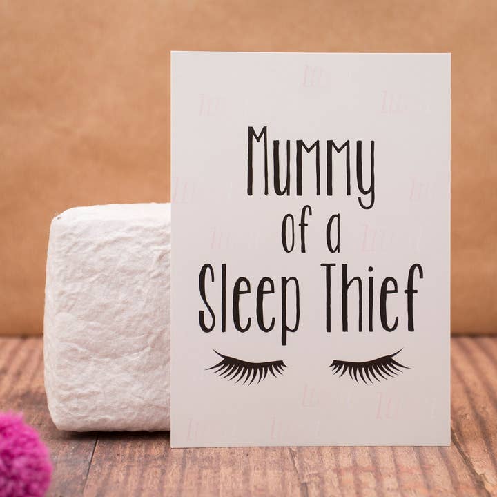 Mamma av en sömntjuv vykort för wholesale av Katy and the Bear