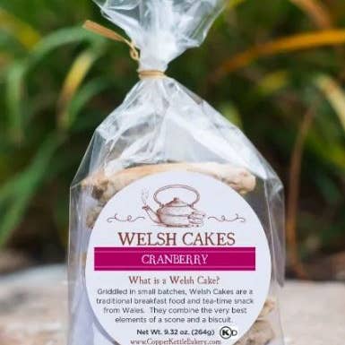 Copper Kettle Bakery - Wholesale Cookie - Welsh Cakes - Cranberry - Ready Made
