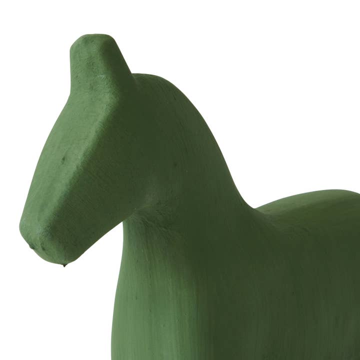 Paradox Collections - Wholesale Decorative tabletop object - Horse Statue Green3