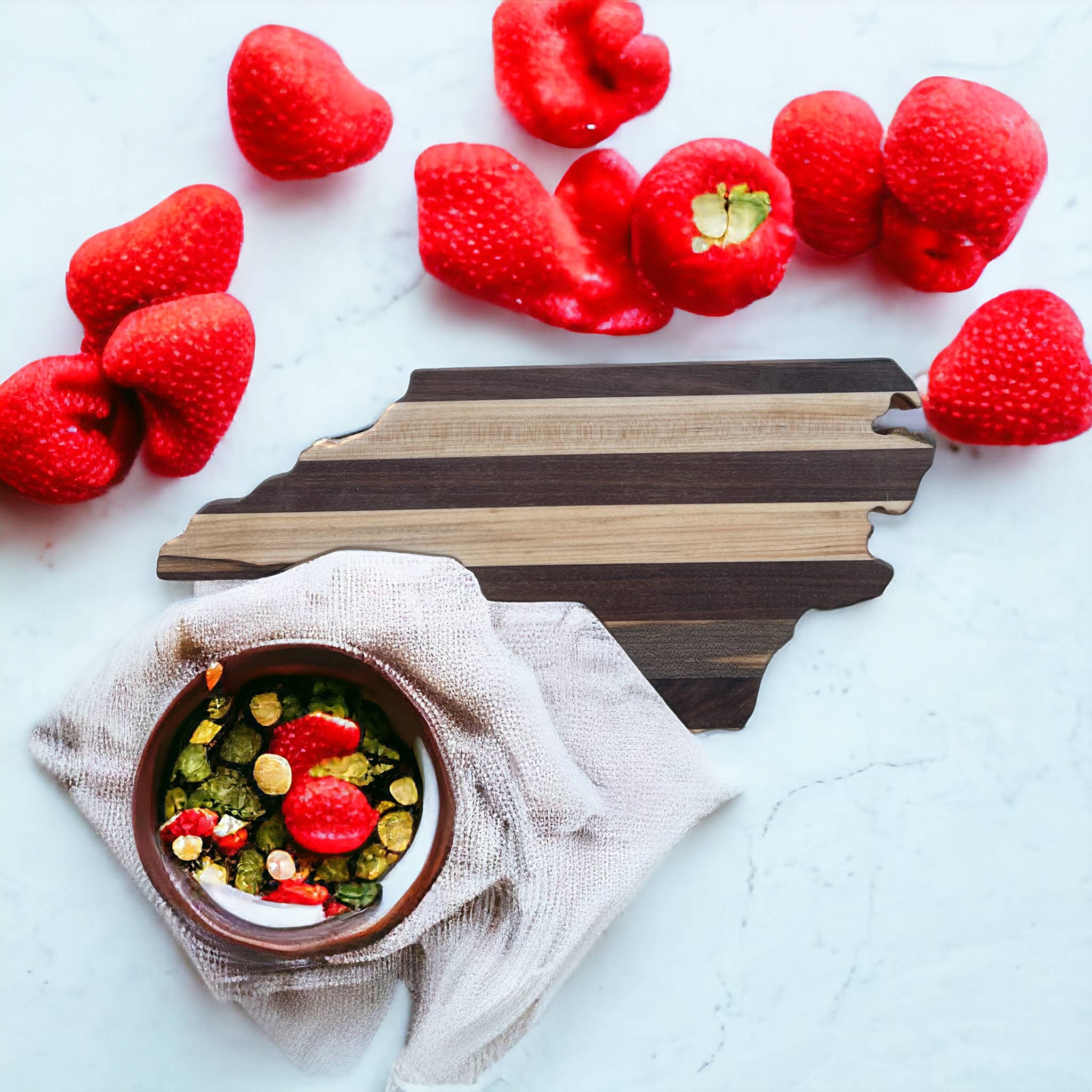 TG Designs - Wholesale Cutting Board - North Carolina Charcuterie / Cutting Board Medium8