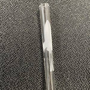 Cannuccia in vetro incisa a razzo da 12 pollici con spazzolino per la vendita all'ingrosso da parte di DrinkingStraws.Glass LLC