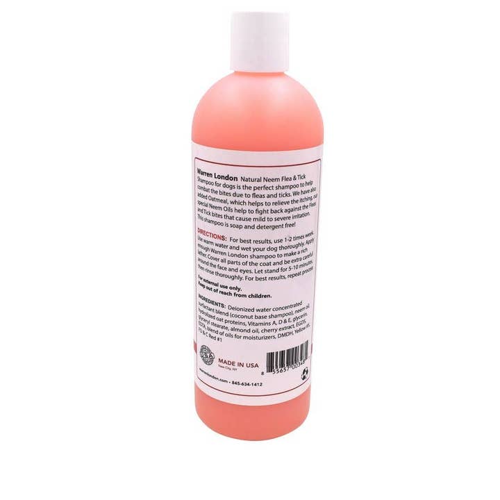 Warren London Dog Products - Wholesale Pet shampoo – Dog - Shampoo: Neem Oil - 2 Sizes6