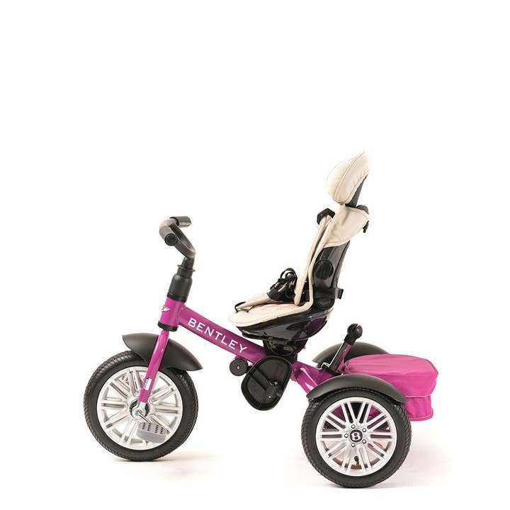 Posh Baby & Kids - Wholesale Bike/Scooter - Kids - 6 in 1 Fuchsia Pink Bentley Stroller Trike2