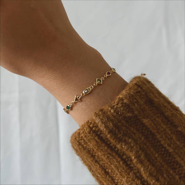 The General Collective - Wholesale Link & Chain Bracelet - Gemma Bracelet1