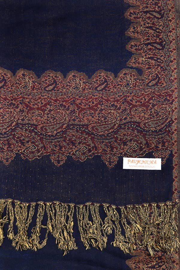 Cap Zone - Wholesale Scarf - Women's - Luxury Delicate Paisley Versatile Wrap Faux Pashmina8