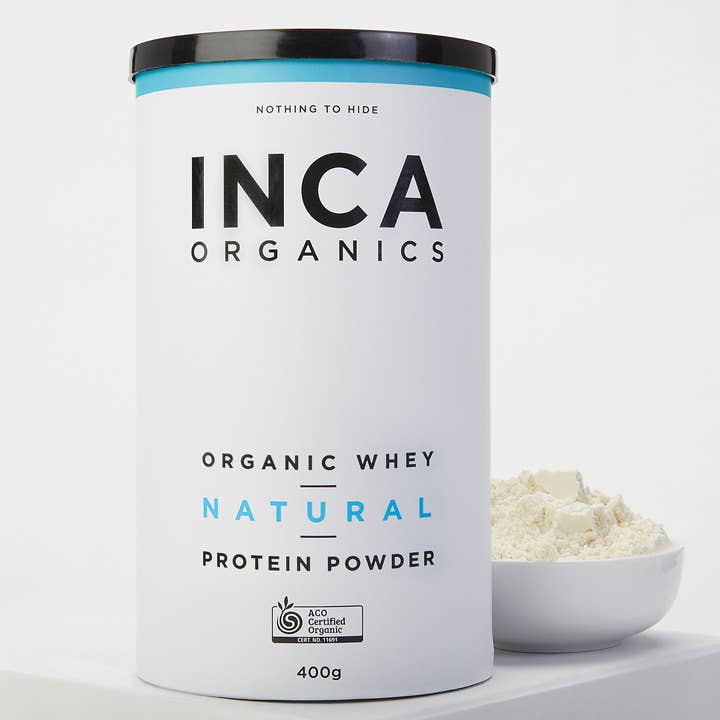 Organic Whey Protein Powder- Natural (Unflavoured) 400g and other Purchase Wholesale pure whey protein isolate. Free Returns & Net 60 Terms on Faire trending on Faire.