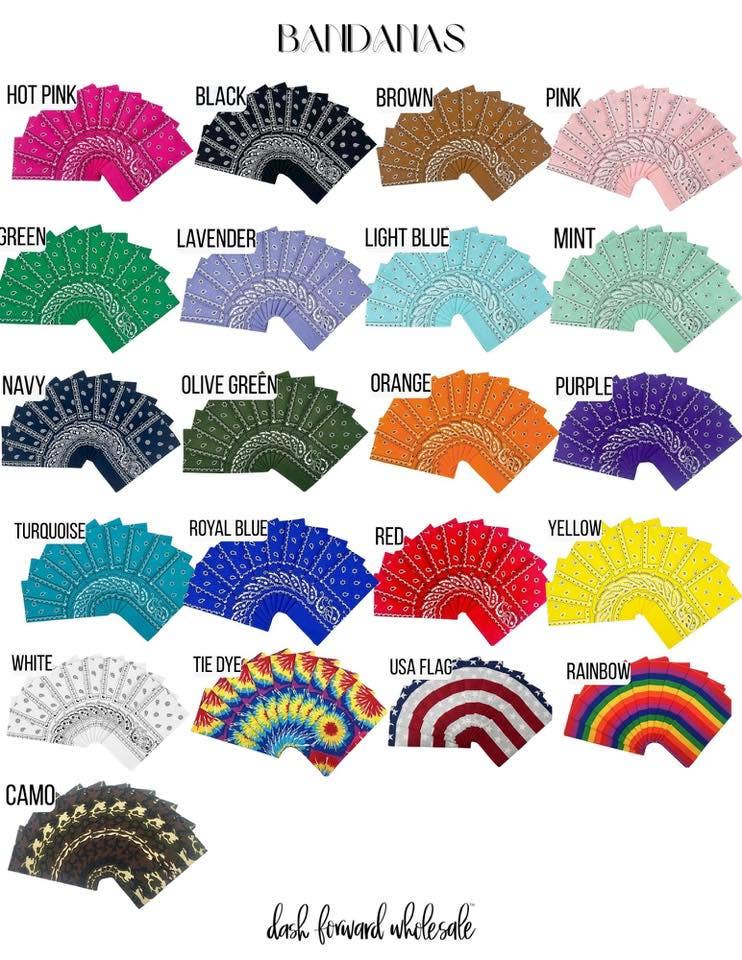 Dash Forward Wholesale - Vendita all'ingrosso Bandana - Donna - Bandana personalizzata1