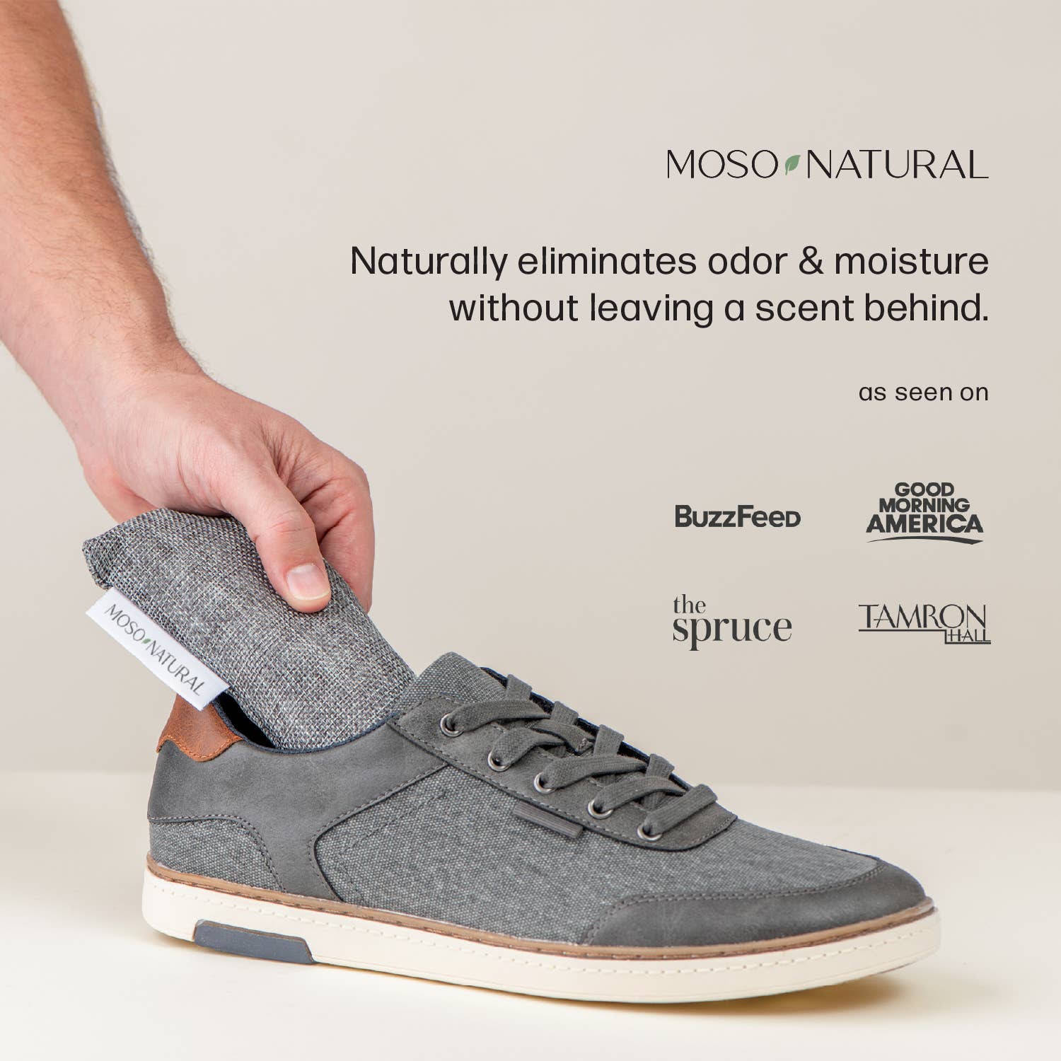 Moso Natural - Vente Déodorant/spray pour chaussures - Désodorisants pour chaussures et équipements de sport avec charbon de bambou, lot de 22