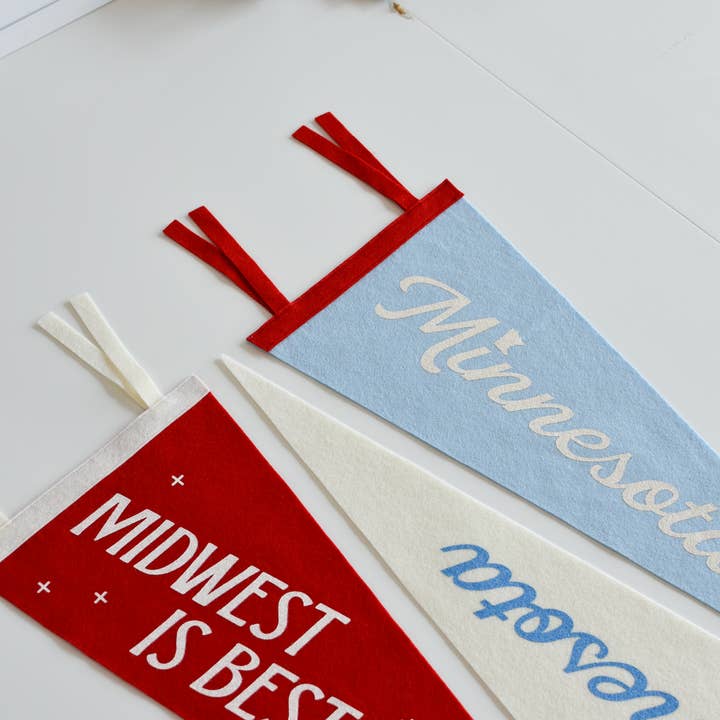 By Aleisha - Wholesale Flag - Minnesota Felt Pennant1