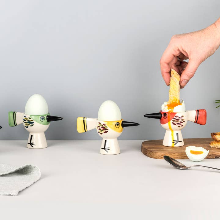 Hannah Turner Ltd - Wholesale Egg Cup/Holder - Yellow Bird Egg Cup1