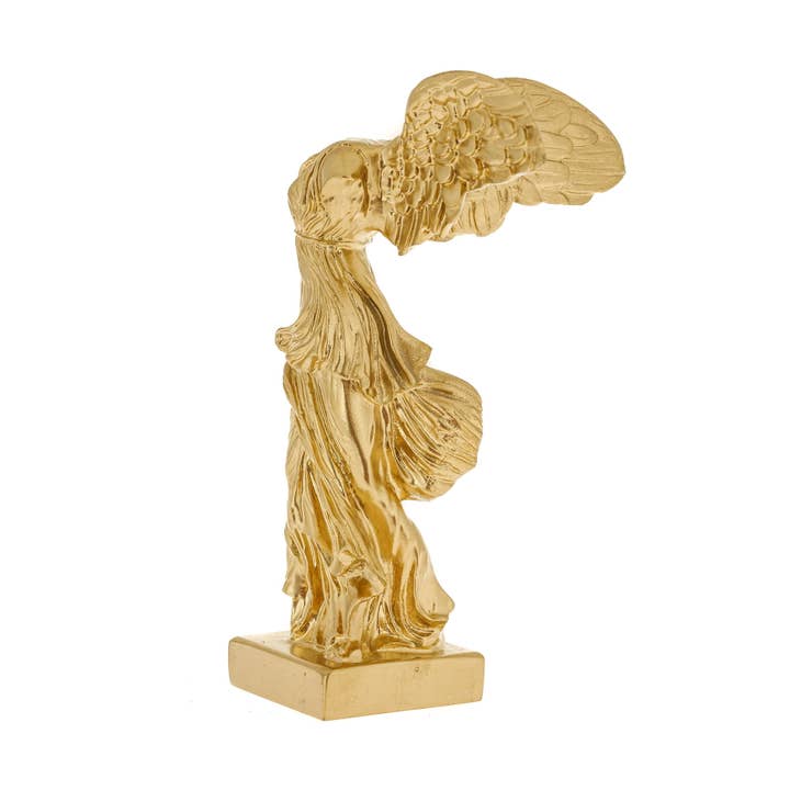 ARTIA LTD – Großhandel Skulptur – Victory - Nike Geflügelte Göttin von Samothrake 19 cm Goldfarbe