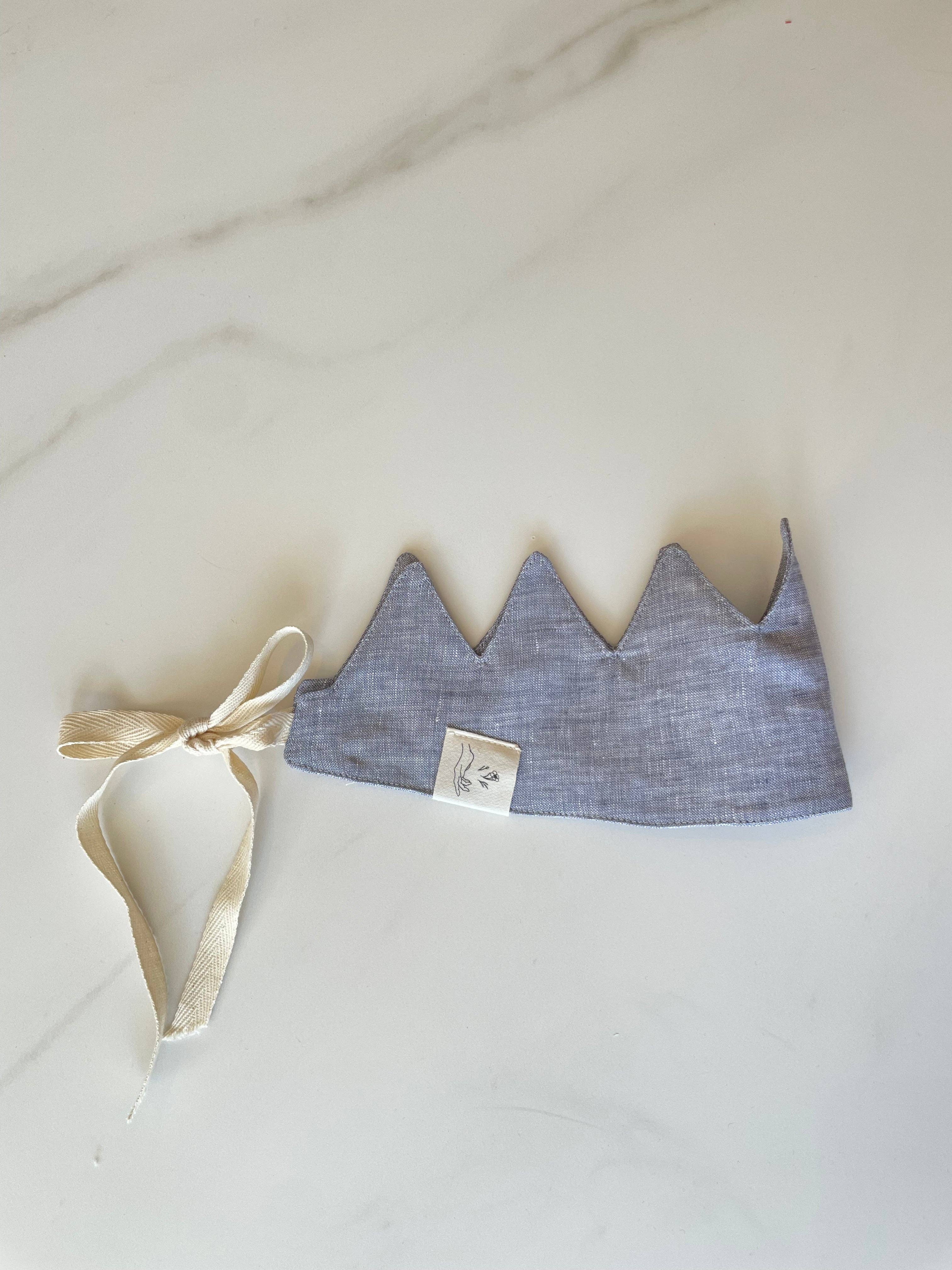 confetti mill - Wholesale Party Hat/Crown - Linen Crown10