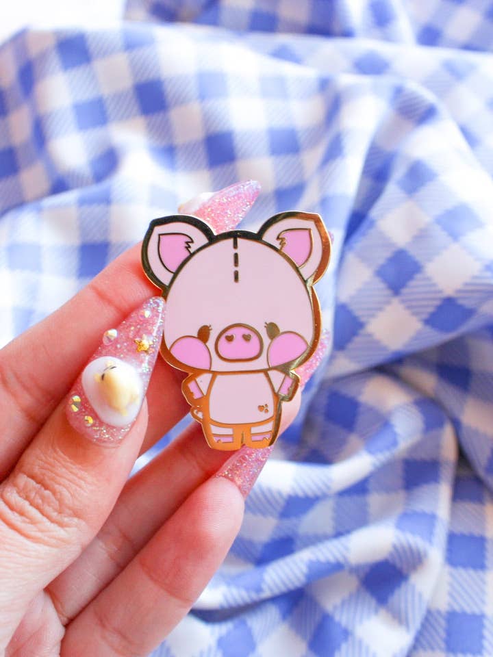 Broche Porcinet pour la vente par Basura Gang