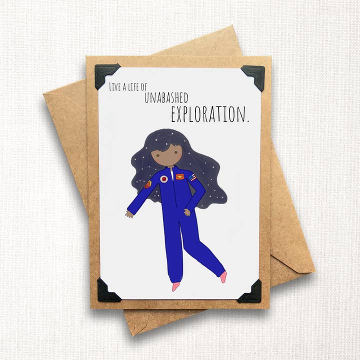 Lev ett liv med oavbruten prospektering Note-kort för wholesale av Rather Puckish