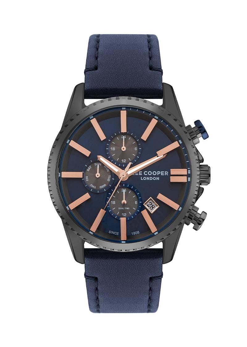 Multi Colored Lee Cooper LC07398.099 Men Wristwatch for wholesale on Faire0