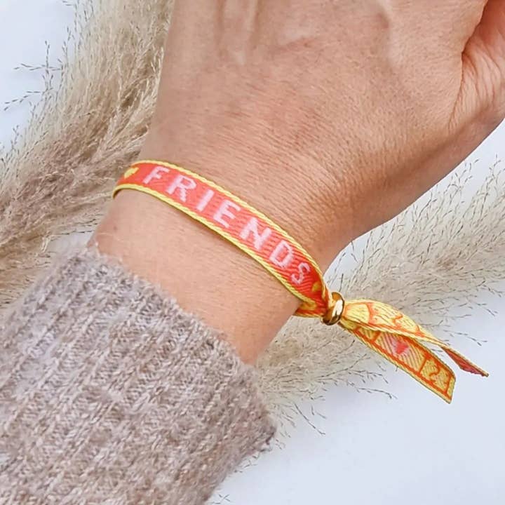 Pulseira de fita Melhores Amigos por atacado de Ibiza Boutique
