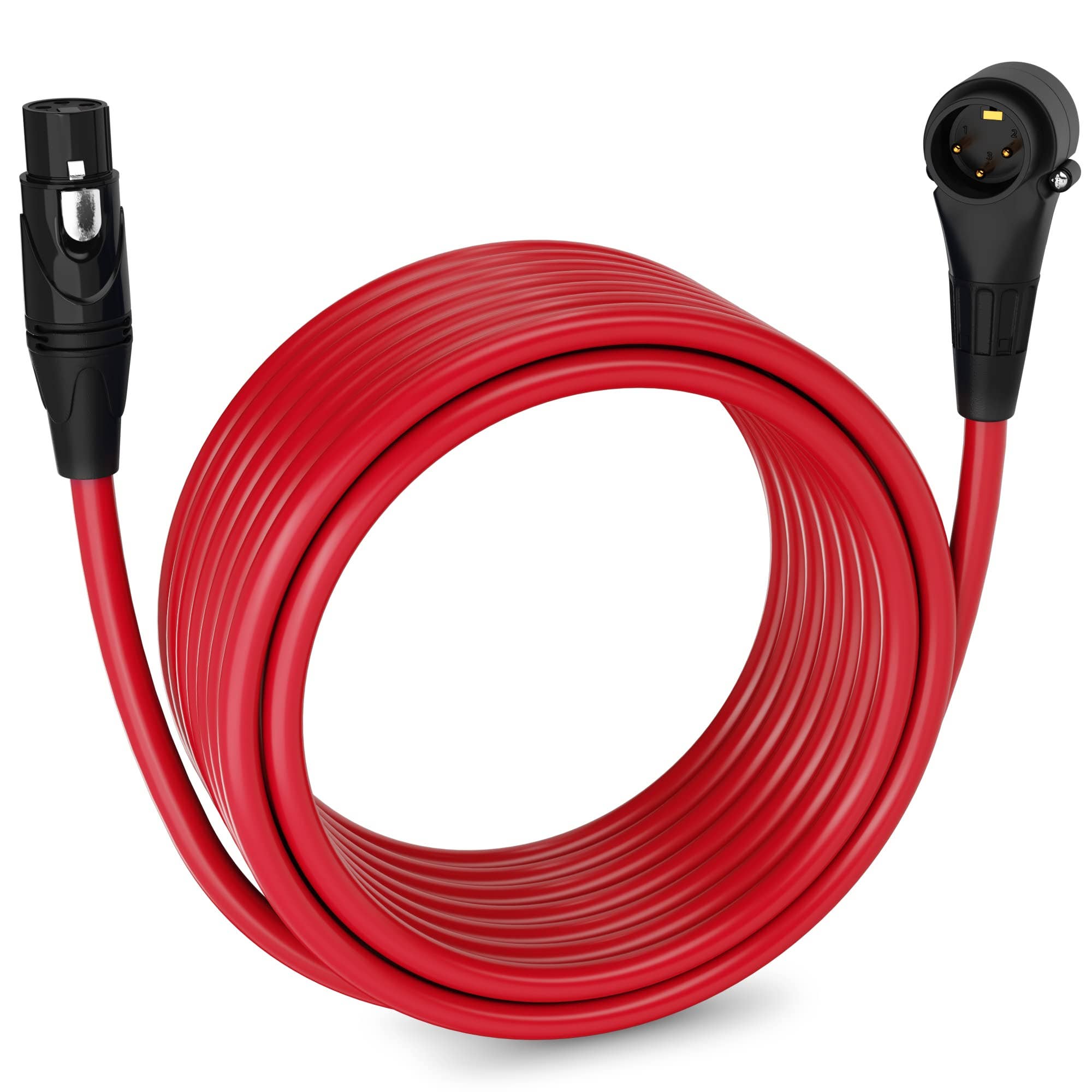 LyxPro – wholesale Musikinstrument – Mikrofon XLR Vinklad Manlig Kabel 3 Pin Mic Kabel Pro Audio5