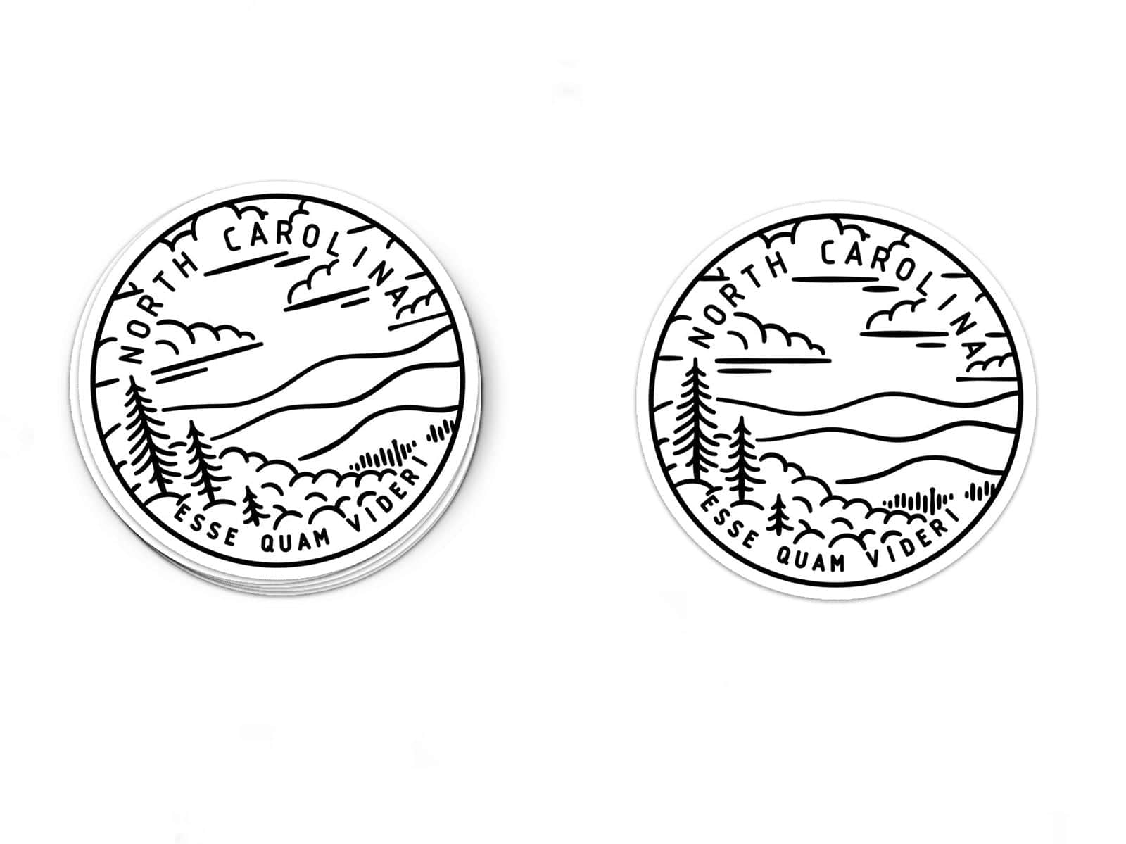 Albion Mercantile Co. - Wholesale Sticker - North Carolina Sticker2