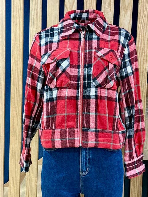 Astro Bettie - Wholesale Jacket - Women's - 1950s Ricky Jacket - Red/Black2