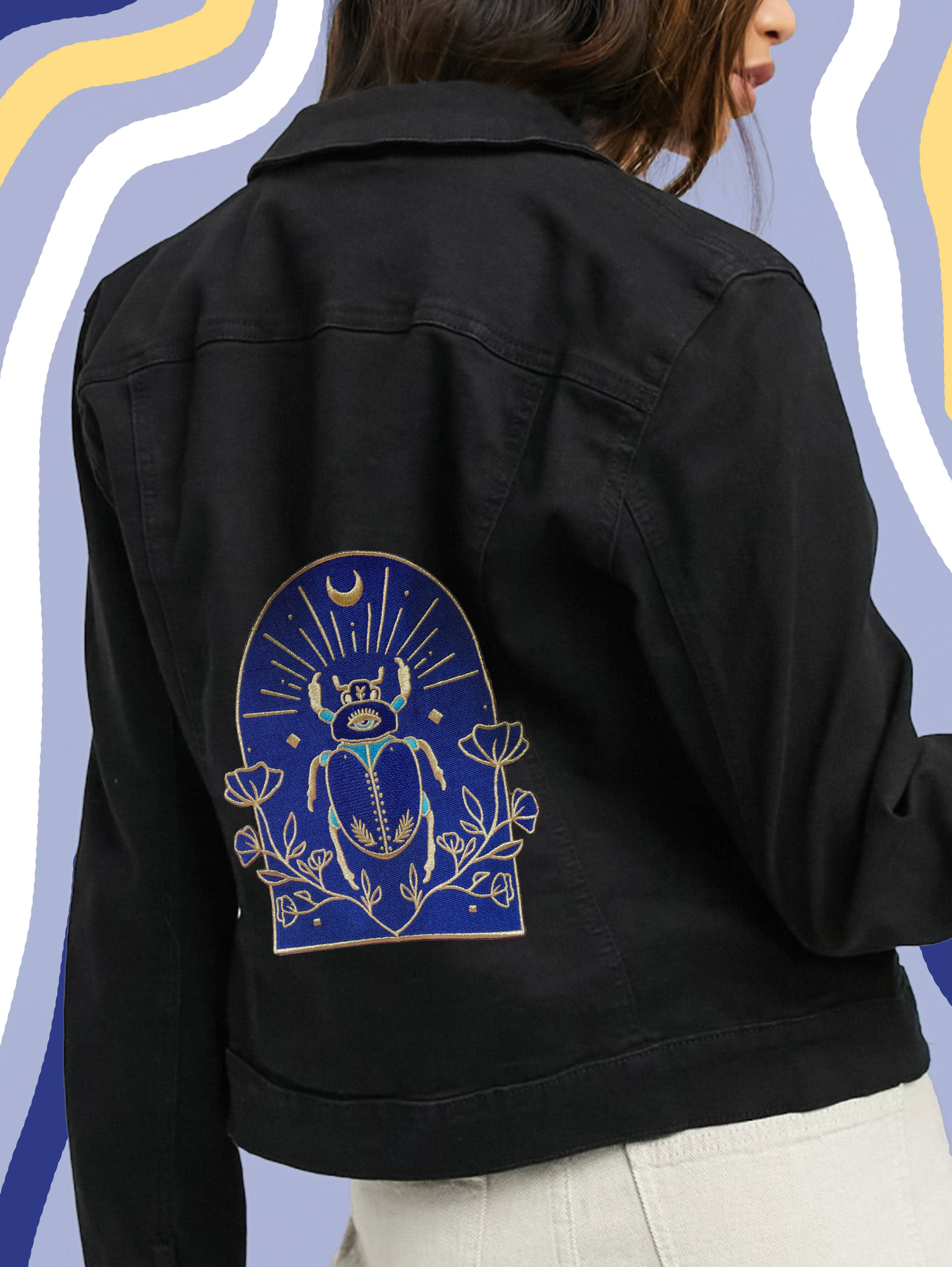 MALICIEUSE - Wholesale Patch - Iron-On Patch XL Beetle1