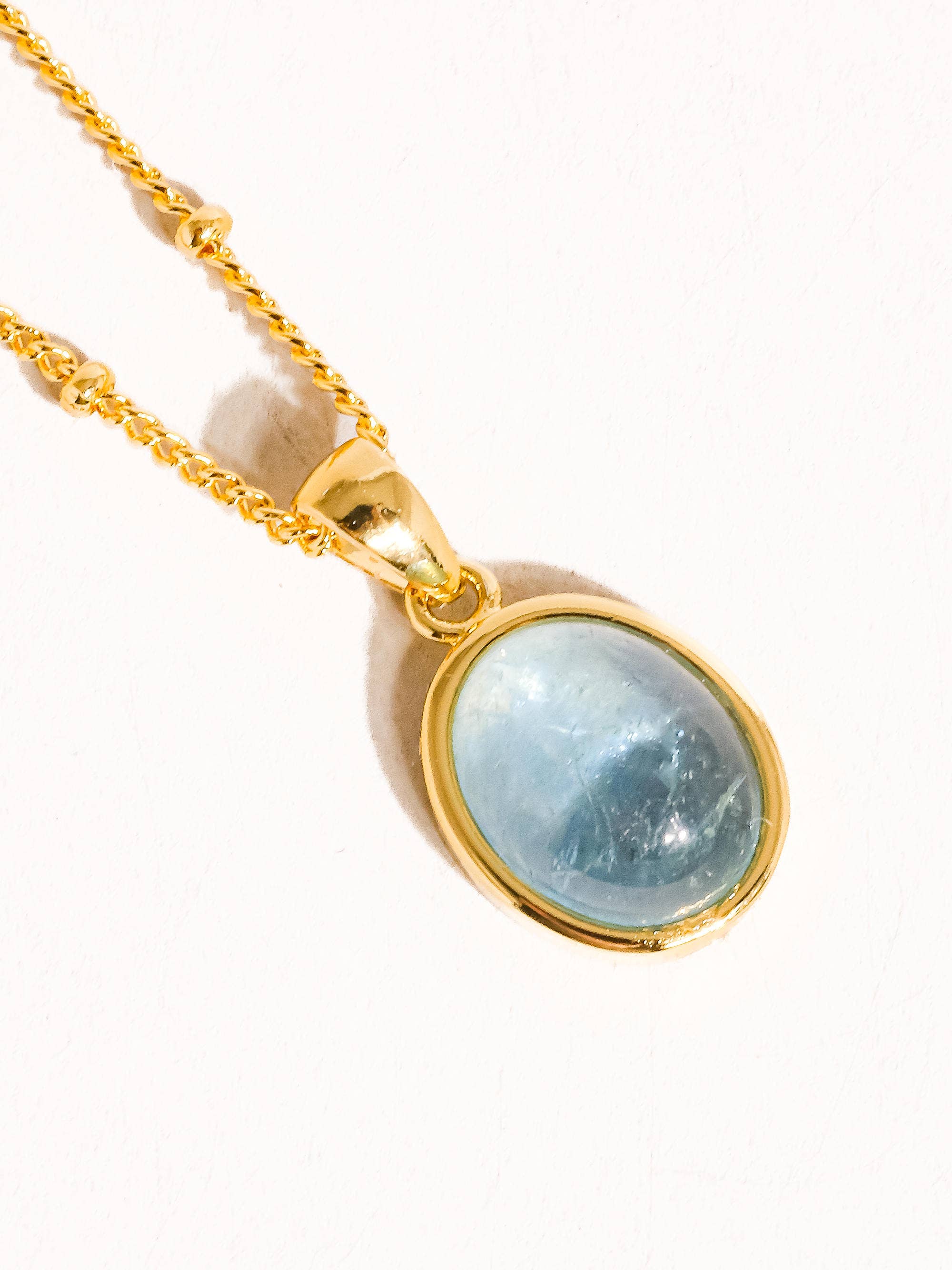 Flânerie by MAIQ - Vendita all'ingrosso Collana con ciondolo/pendaglio - Collana Caillou in oro 18 carati con pietre naturali assortite3