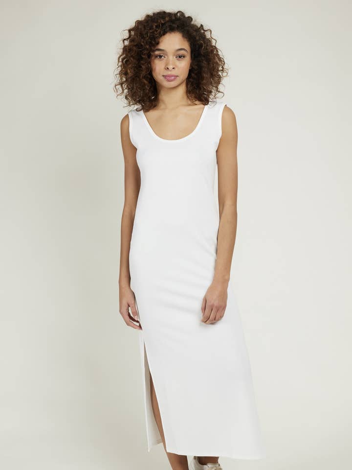 Andy & Lucy - Venta al por mayor Vestido - Mujer - FAY - Vestido sin mangas con falda dividida7