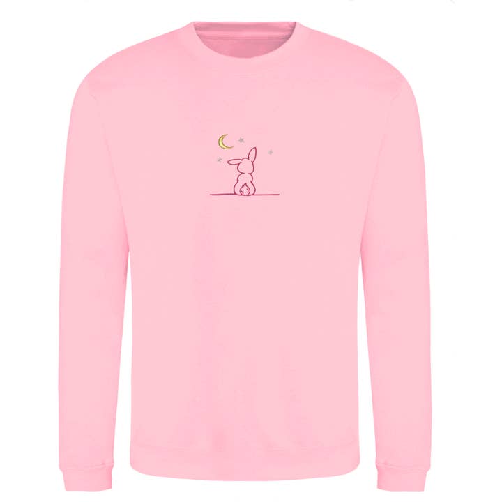 Moon Bunny Crewneck Sweater for wholesale by The Pastel Fix