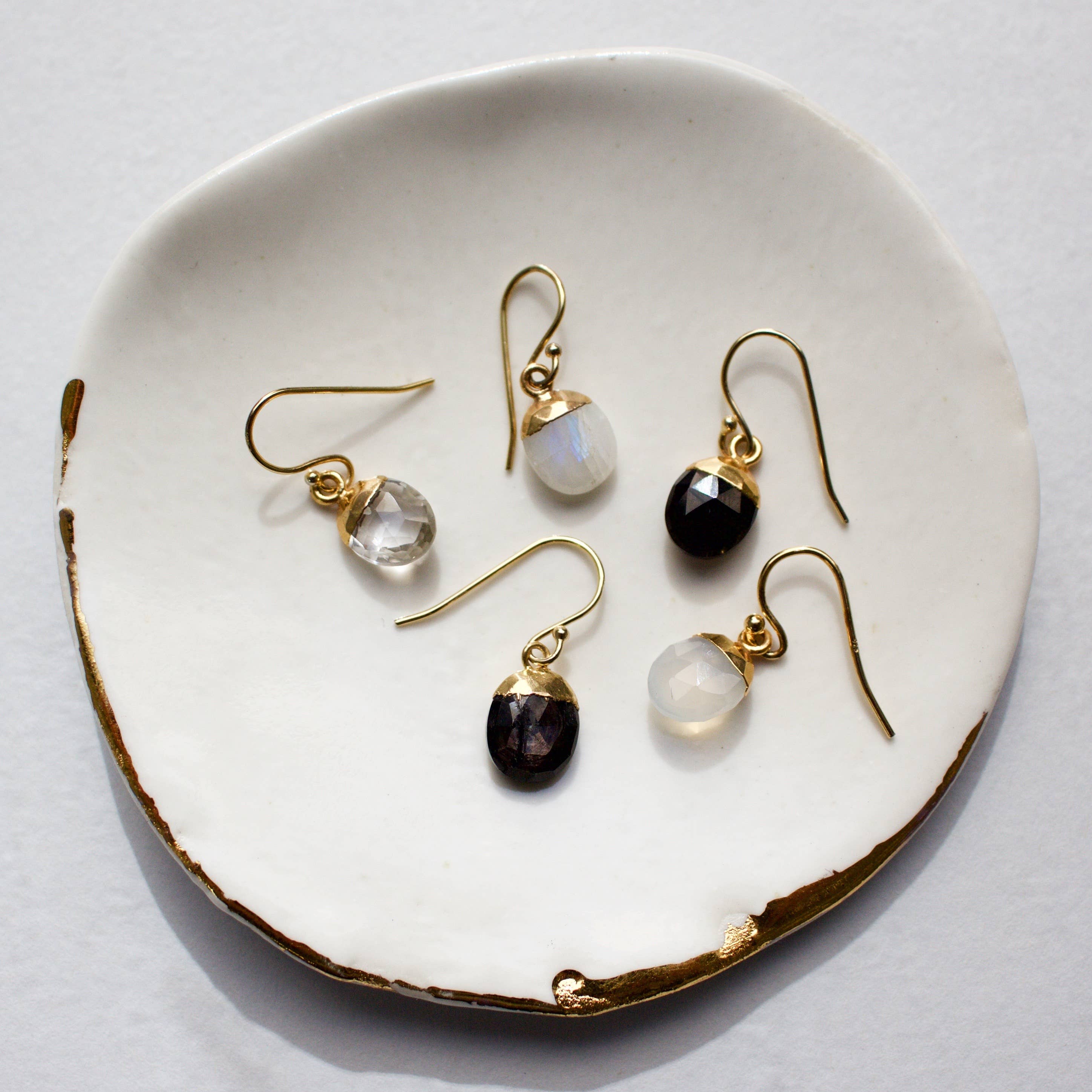 a.v. max - Wholesale Dangle Earrings - Semi Bud Drop Earrings0