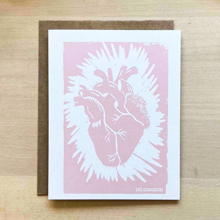 Mi Corazon - Pink für den Großhandel von Toast Paper + Goods
