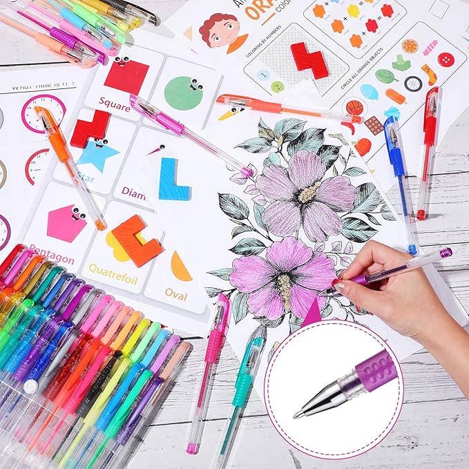 Crover - Wholesale Pen - Color Glitter Gel Pen 5