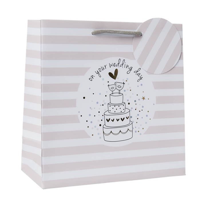 Saco de Presente Médio para Casamento de Assinatura por atacado de Belly Button Designs