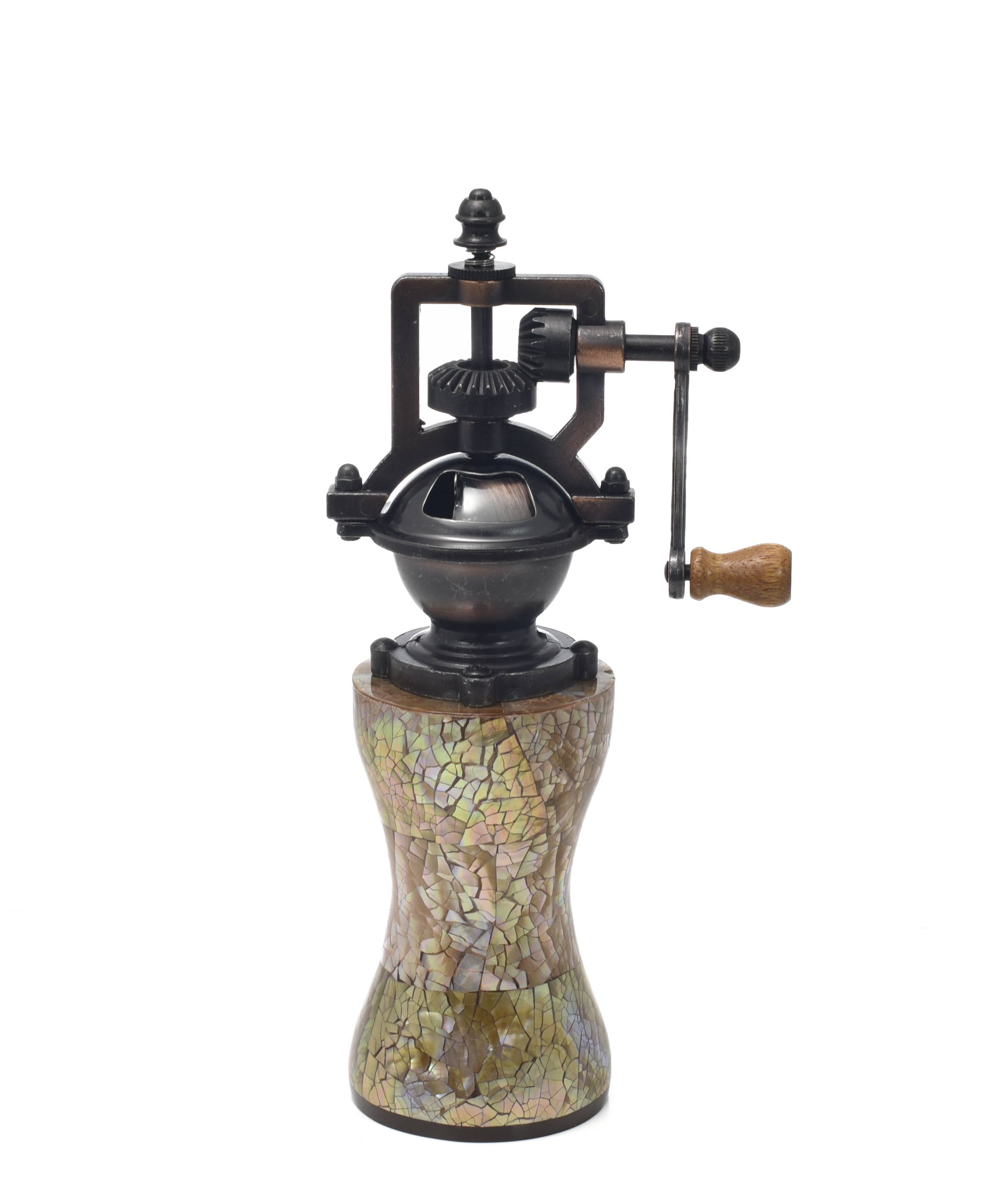 Baroy - Wholesale Pepper Mill - Salt Pepper Mill Grinders Shakers - Seashell Lamination5