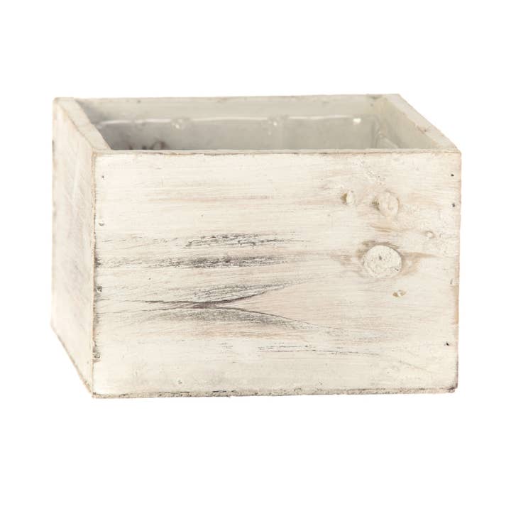 6"L - Wood Square Planter - Box of 24 and other Purchase Wholesale box of 6. Free Returns & Net 60 Terms on Faire trending on Faire.