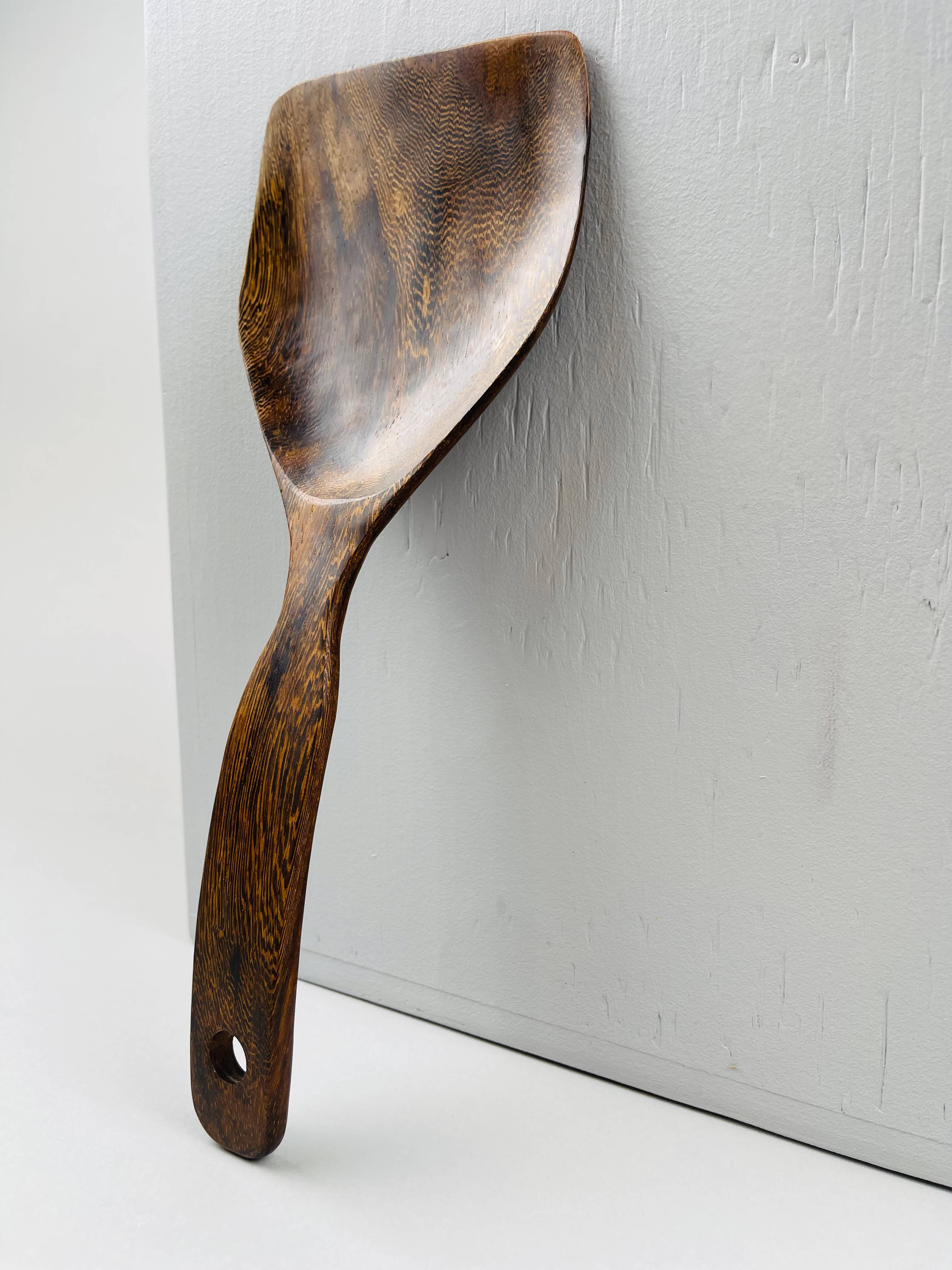 Baroy - Wholesale Spatula/Turner - Wood Wide Large Spatula 28.5cmx10cm / Wooden Spatula1