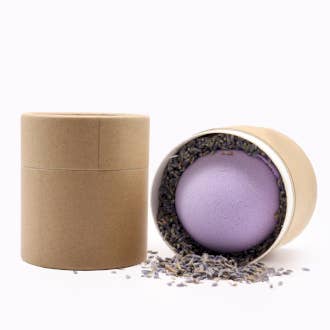 White Label Clary Sage & Juniper Bath Bomb Gift Set for wholesale by AW Aromatics Limited